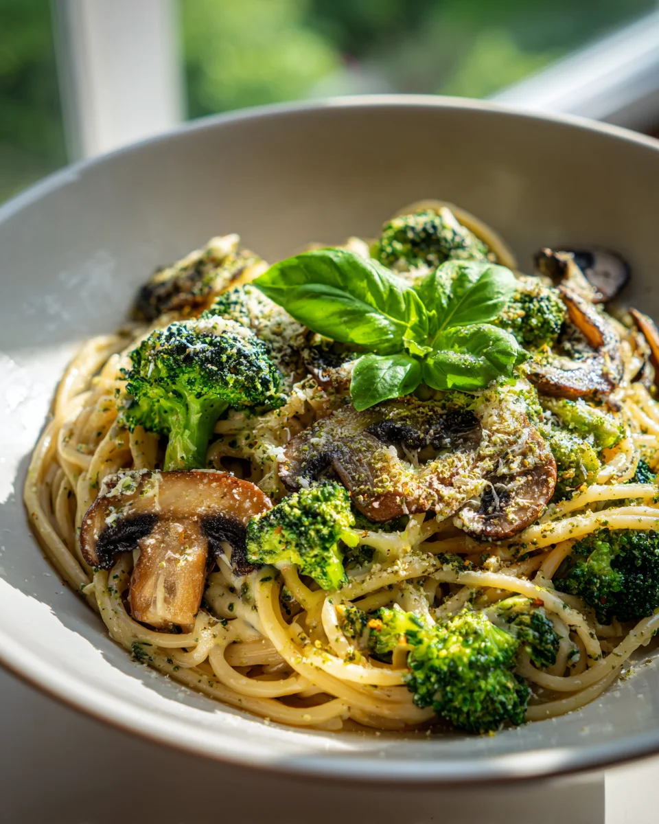 Vegane Pilz Brokkoli Pasta – Ultimatives Rezept für Genießer!