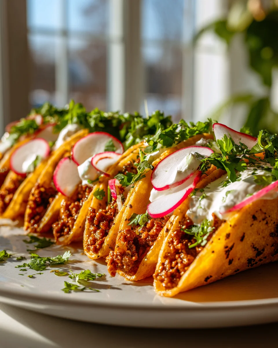 Saftige Zwiebel Hackfleisch Tacos: Einfach & unwiderstehlich!