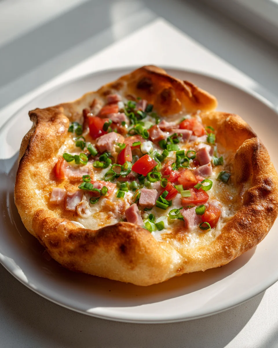 Knuspriges Langos aus der Heissluftfritteuse in Minuten!