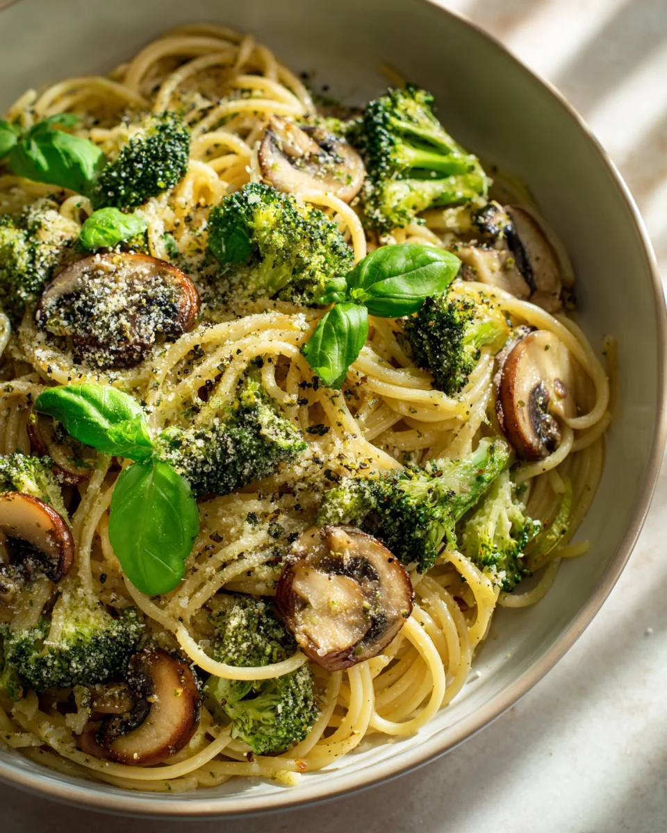 Vegane Pilz Brokkoli Pasta – Ultimatives Rezept für Genießer!