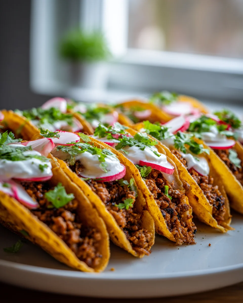 Saftige Zwiebel Hackfleisch Tacos: Einfach & unwiderstehlich!