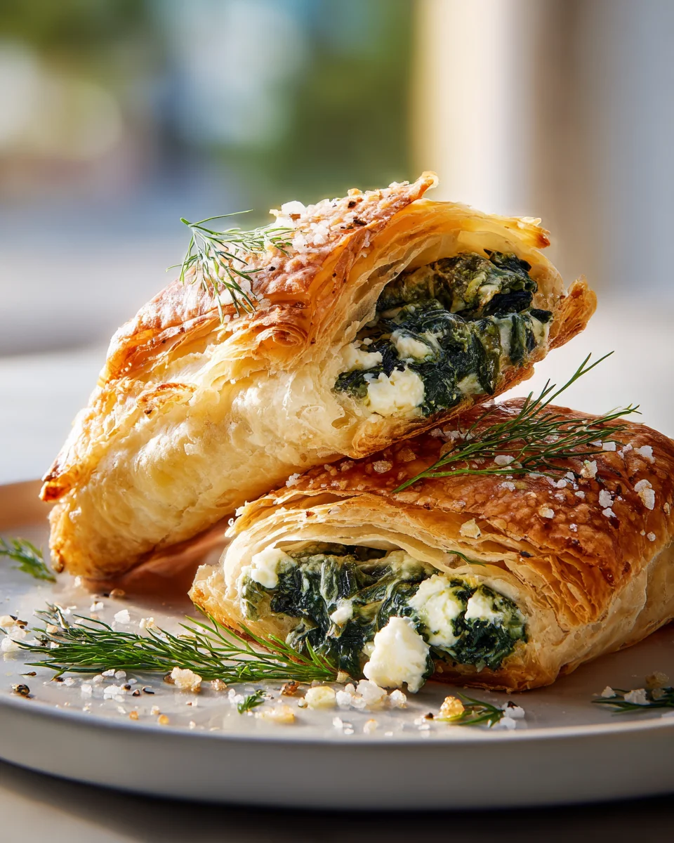 Feta Spinat Blätterteig Taschen: Dein neues Lieblingsrezept!