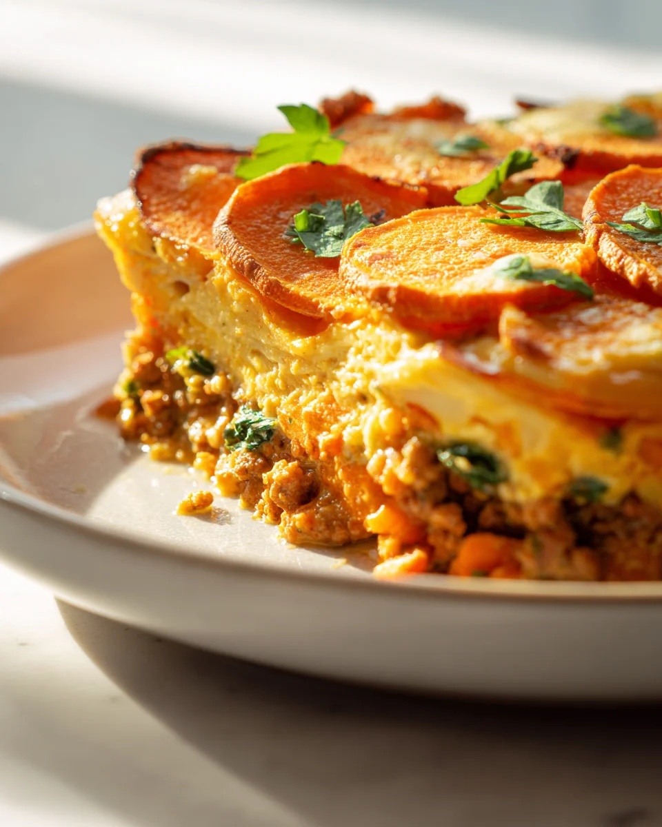 Süßkartoffel-Rinderhack-Curry Auflauf: Schnell & unwiderstehlich!