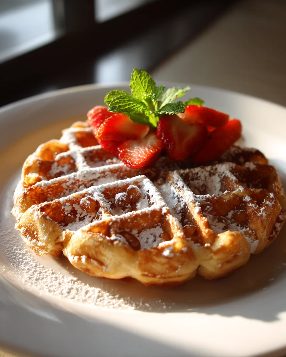Knusprige Lütticher Zuckerwaffeln – Original belgisches Rezept
