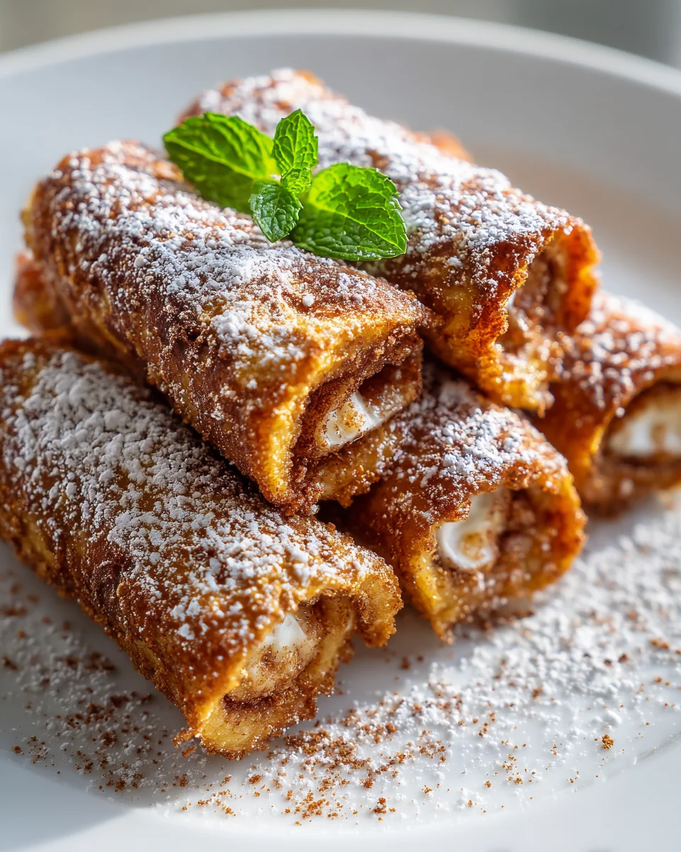 Zimtschnecken French Toast Röllchen: Süß & Unwiderstehlich!