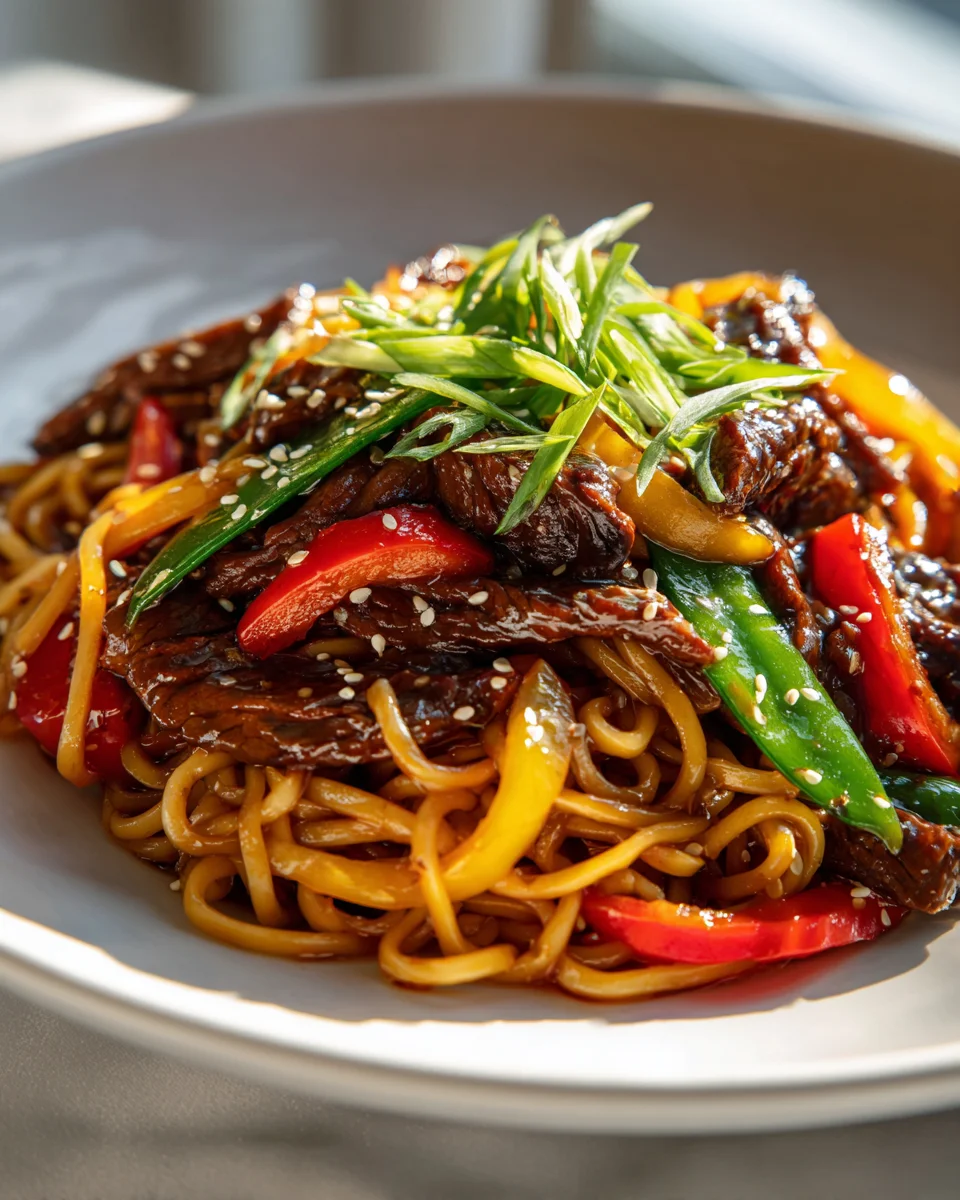 Klebrige Rindernudeln: Einfach, schnell & unwiderstehlich lecker!