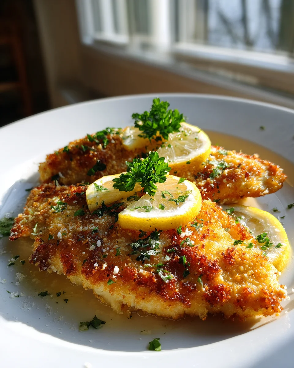 Perfektes Zitronen Parmesan Pfannenhähnchen: Einfach & schnell