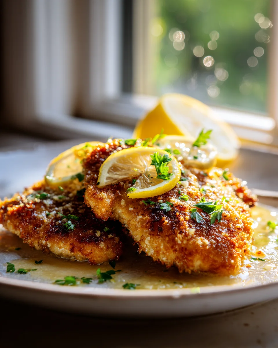 Perfektes Zitronen Parmesan Pfannenhähnchen: Einfach & schnell