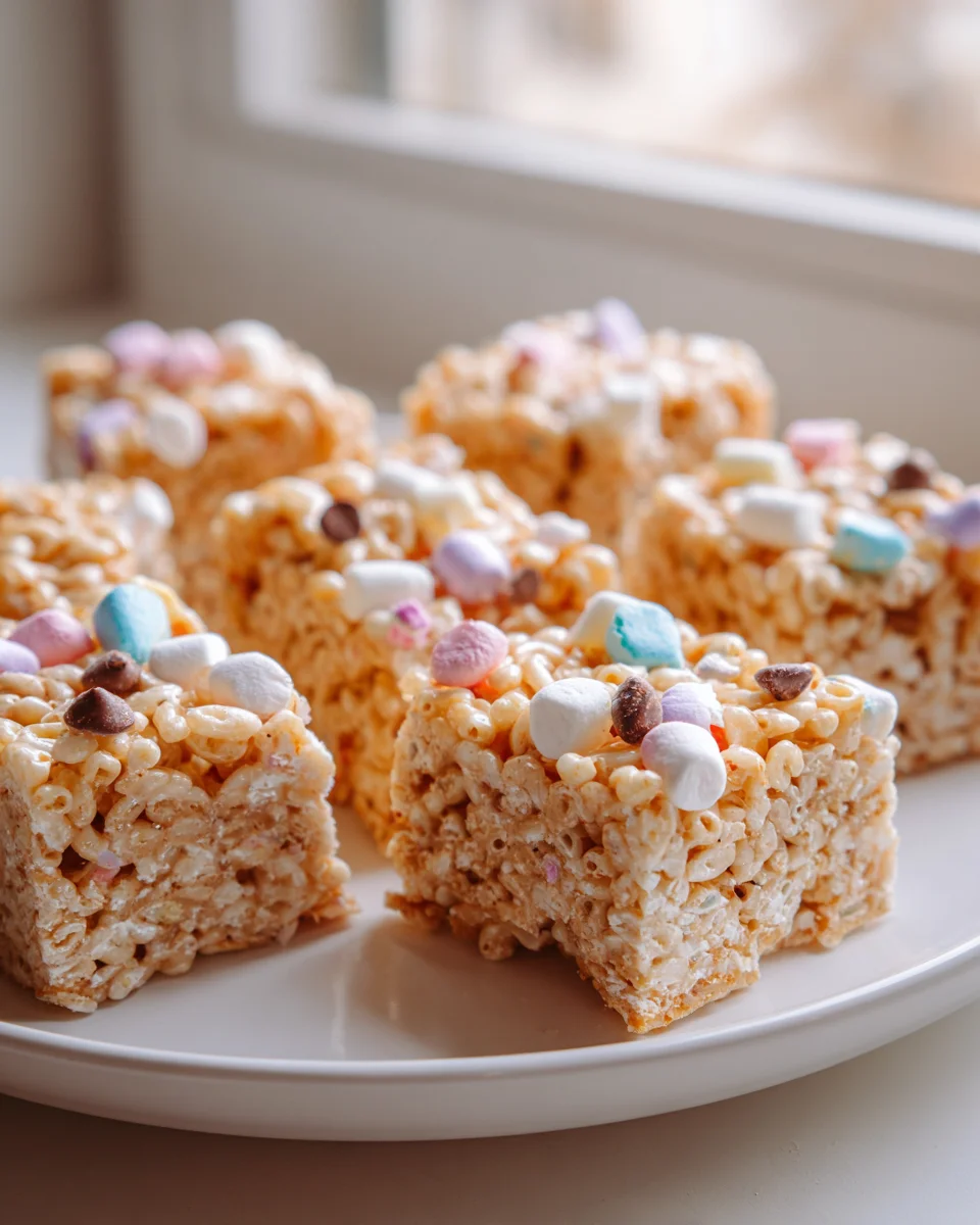 Puff Marshmallow Reiskrispie Riegel: Luftig, Süß, Schnell!