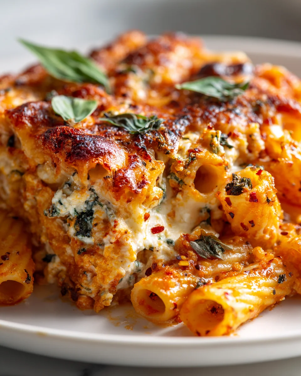One Pan Baked Rigatoni: Schnell, einfach, unwiderstehlich!
