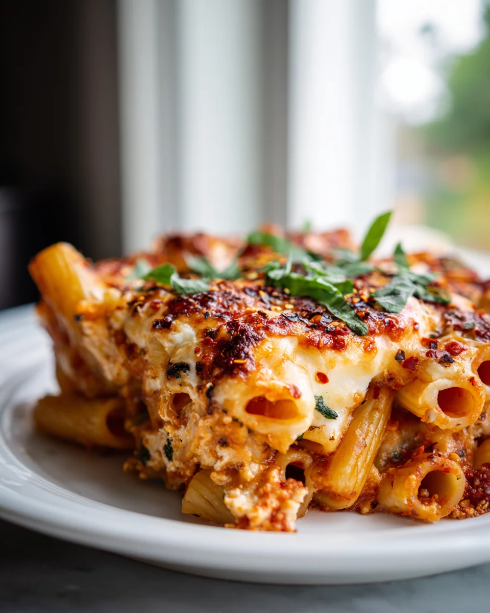 One Pan Baked Rigatoni: Schnell, einfach, unwiderstehlich!