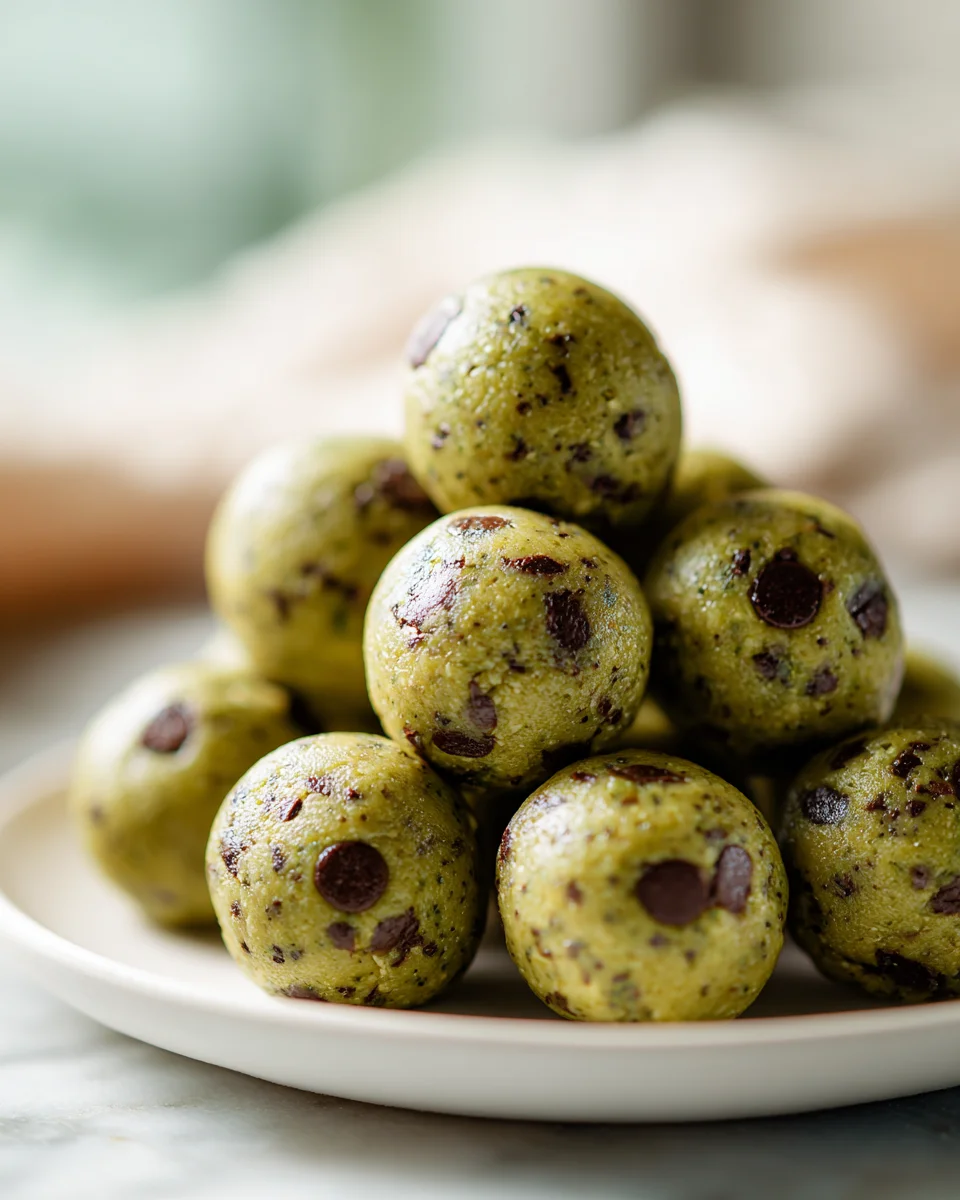 Minz-Schoko-Proteinbällchen Rezept: Gesunder Power-Snack!