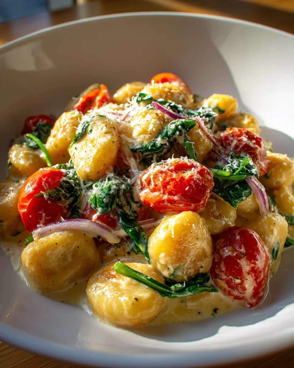 Cremige Gnocchi Pfanne: Einfach & unwiderstehlich lecker