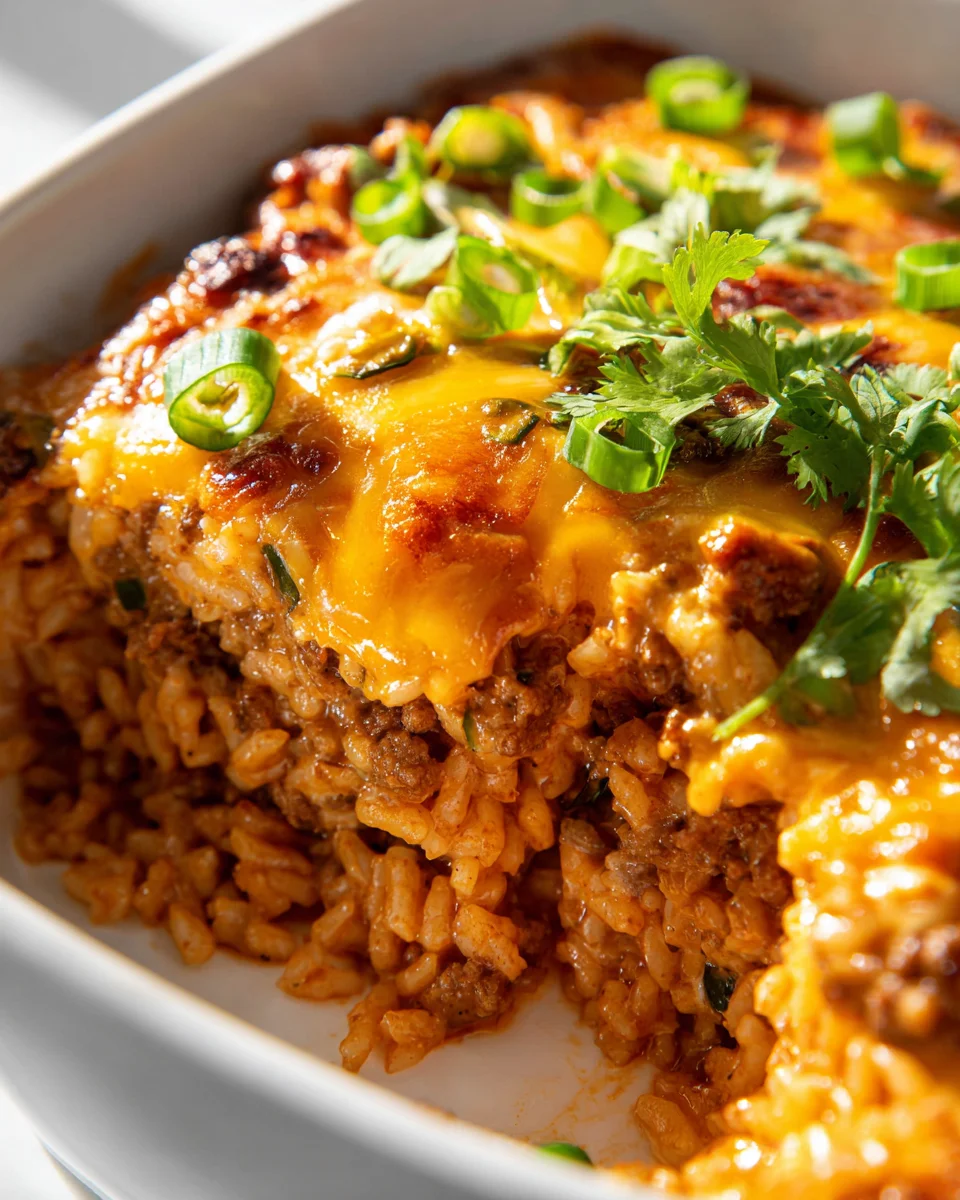 Rinderhack-Enchilada-Reisauflauf: Dein einfaches Familienessen!