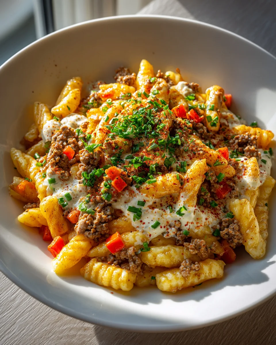 Schupfnudel Hack Pfanne: Schnell, einfach & super lecker!