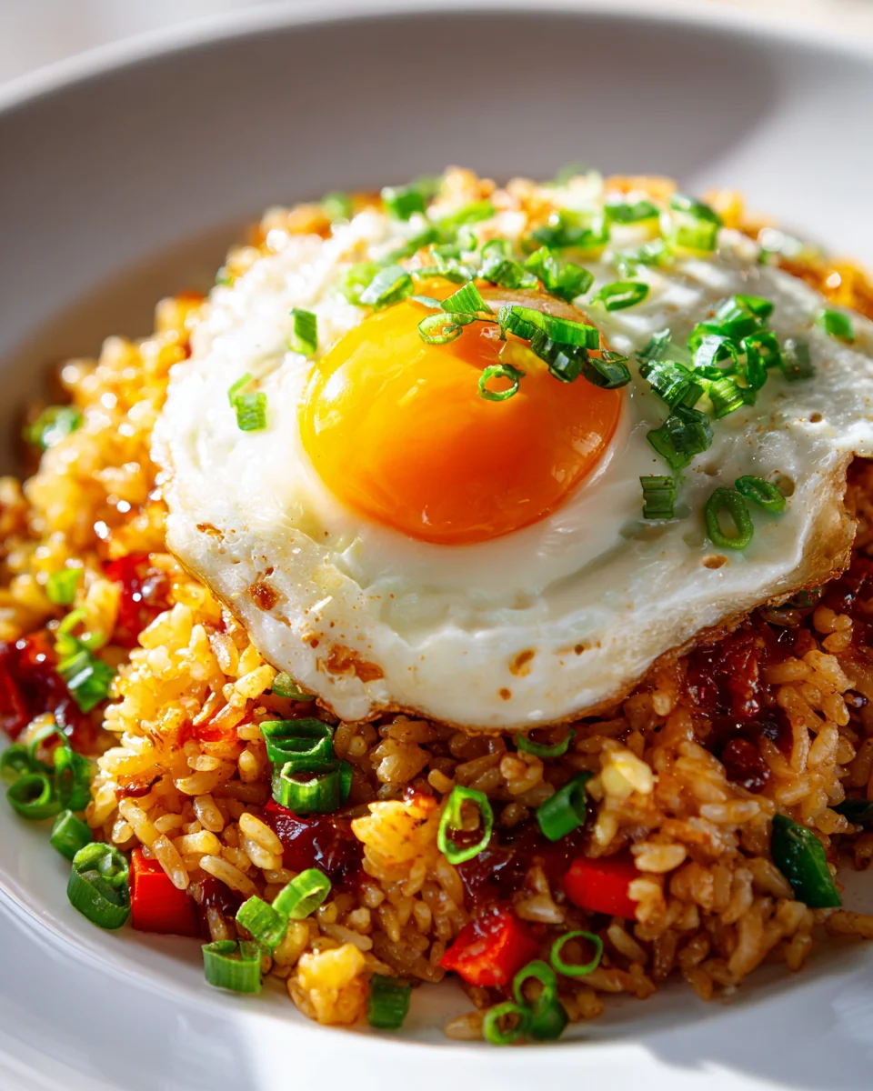 Bestes Teriyaki Fried Rice Rezept mit Ei & Frühlingszwiebeln