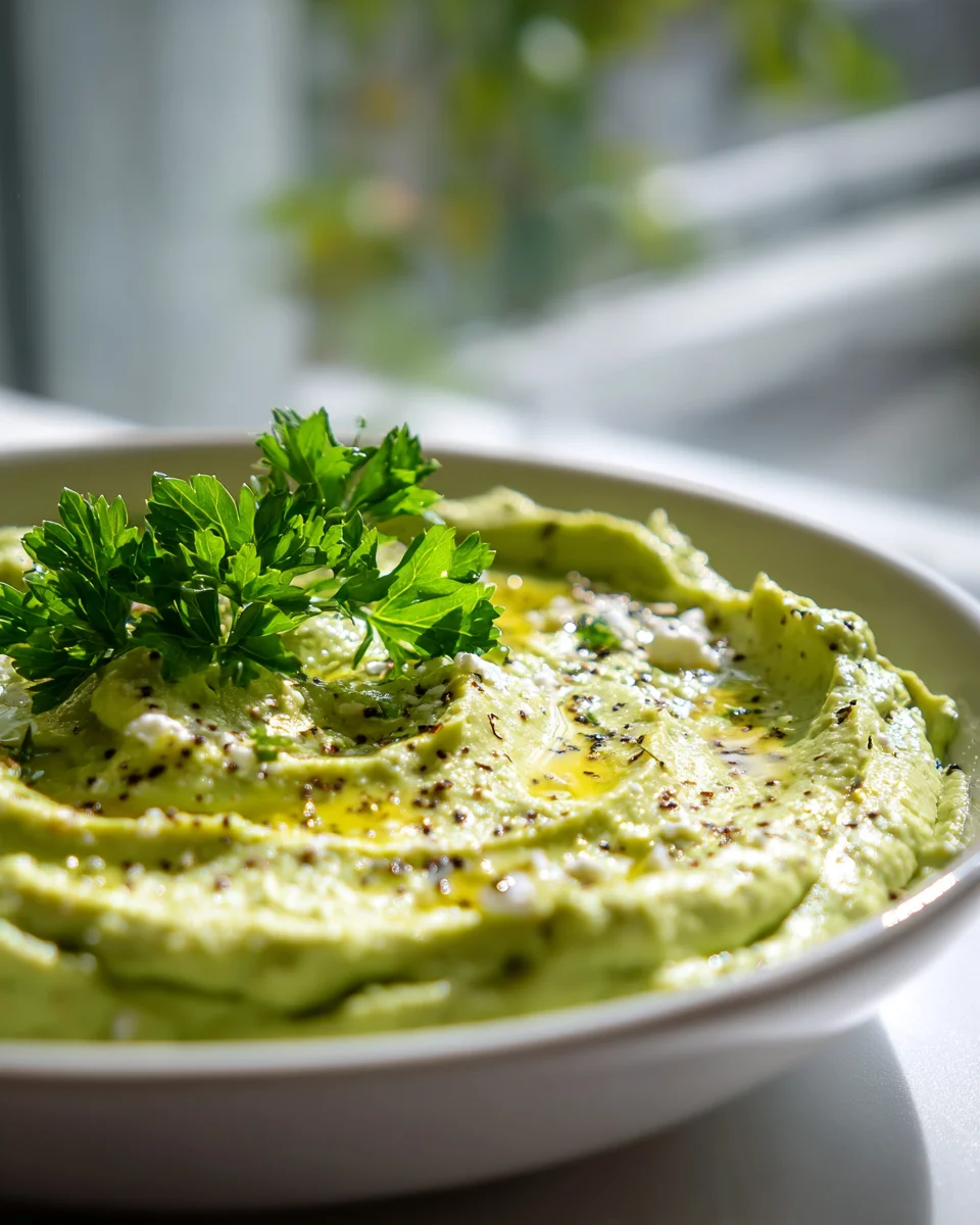 Cremiger Avocado Feta Dip: Dein mediterraner Lieblingsdip!
