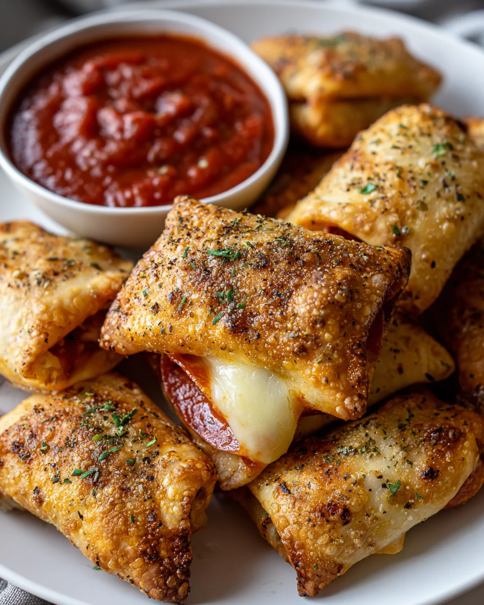 Knusprige Air Fryer Pizzarollen: Dein schneller Snack-Hit!