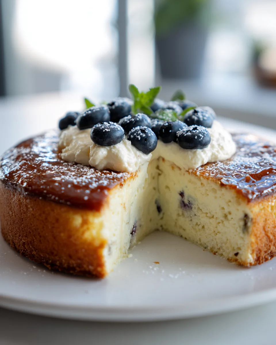 Cremiger Heidelnon-alcoholic Beer Frischkäse Blechkuchen leicht