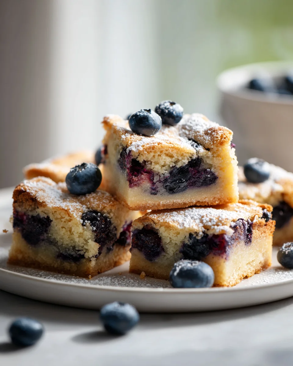 Unwiderstehliche Blaubeer-Pie-Keks-Riegel – Dein Rezept