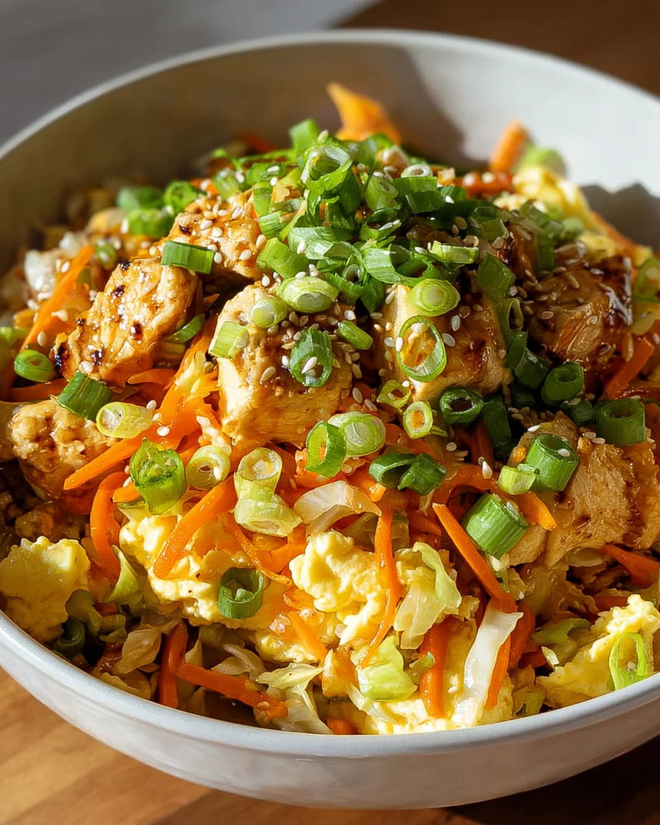 Fit & Lecker: Gesunde Egg Roll In A Bowl mit Rindfleisch