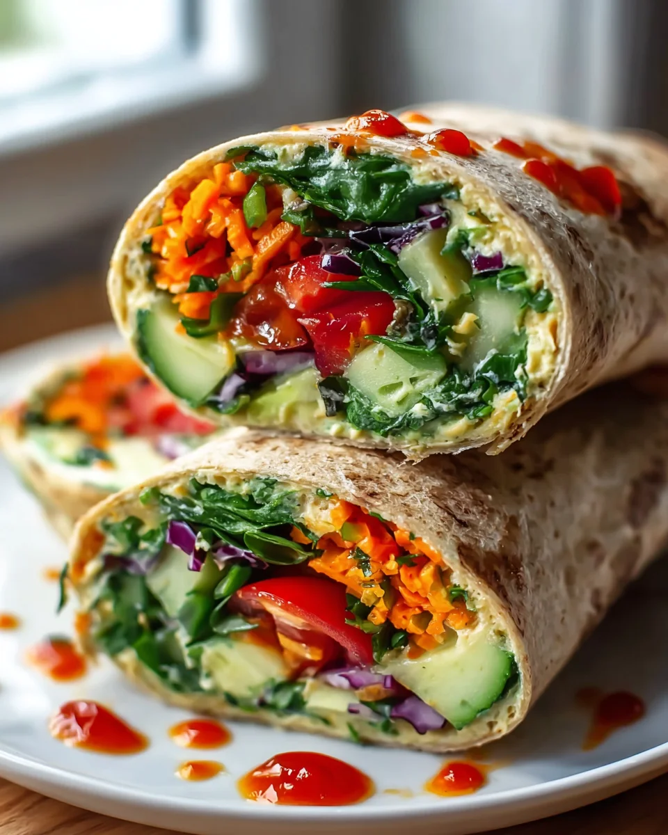 Leckere Vegane Veggie Wraps – Gesund und Einfach Zubereiten!