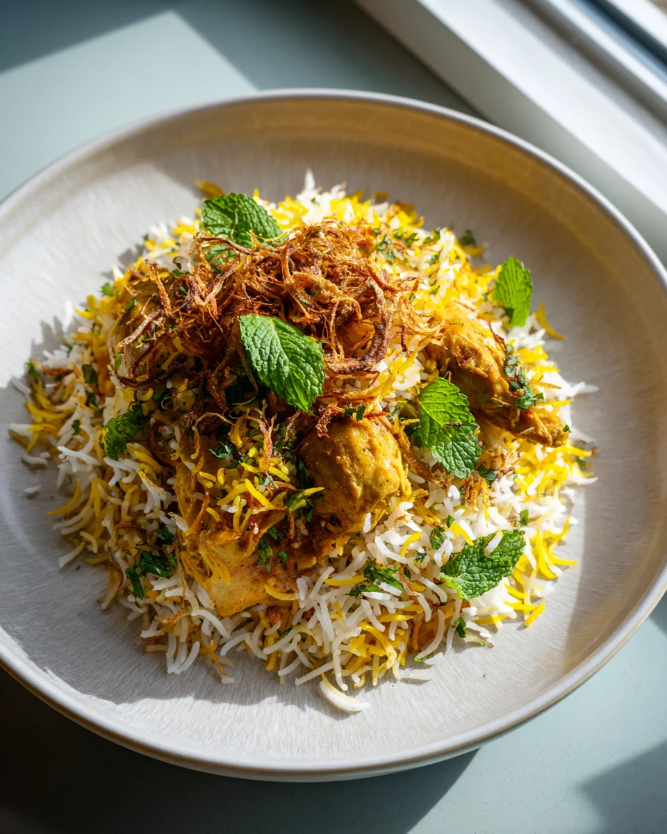 Original Hähnchen Biryani Rezept – Authentisch & Aromatisch