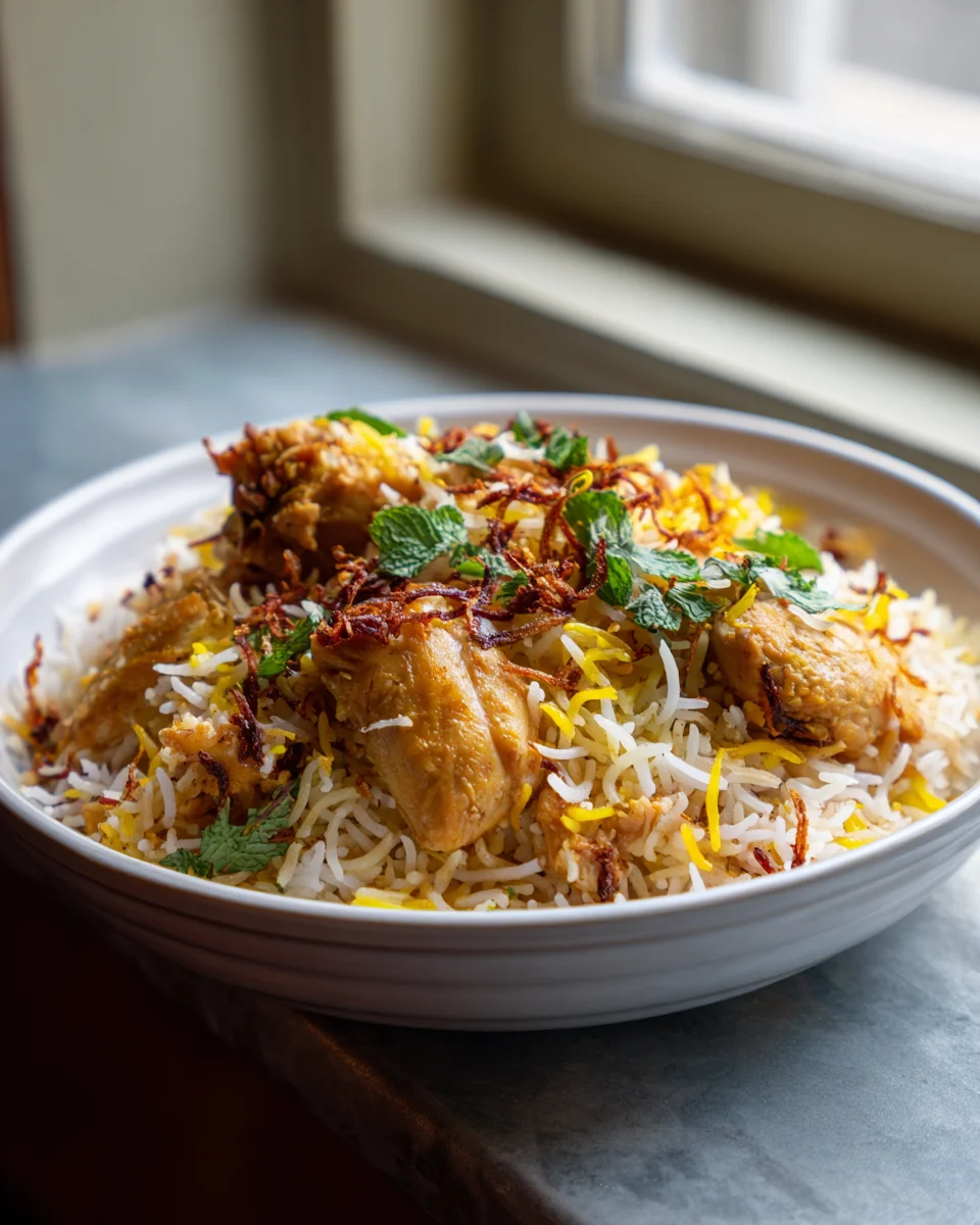 Original Hähnchen Biryani Rezept – Authentisch & Aromatisch