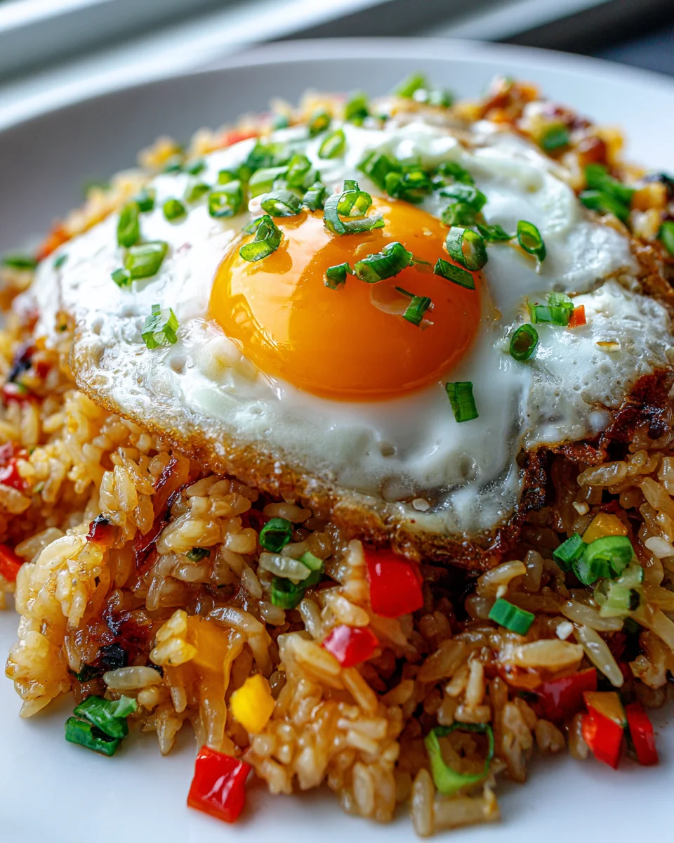 Bestes Teriyaki Fried Rice Rezept mit Ei & Frühlingszwiebeln