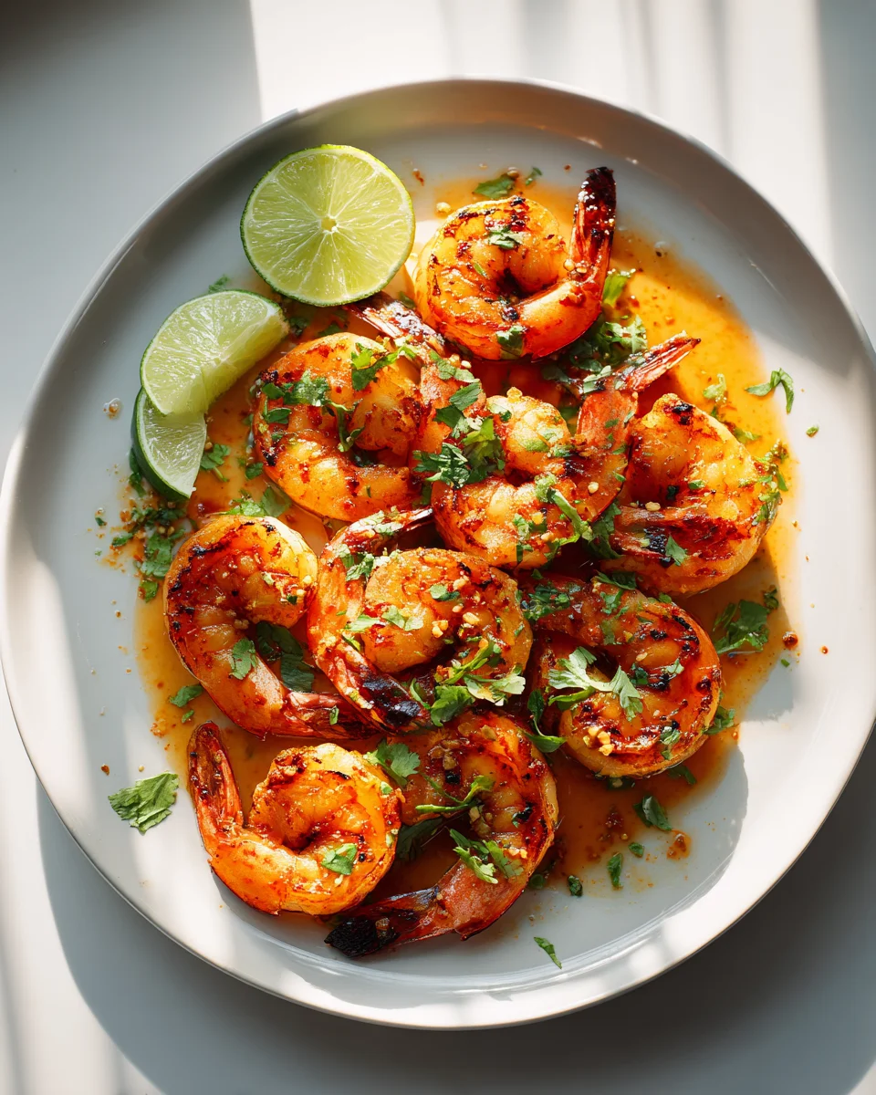 Gegrillte Garnelen: Exotisch mit Chili-Limetten-Marinade!