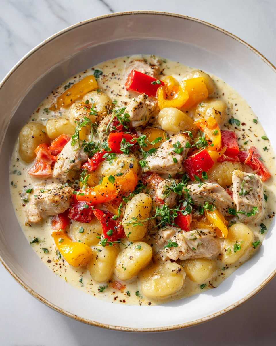 Gnocchi Huhn Paprika: Dein neues Lieblingsessen – schnell gemacht!
