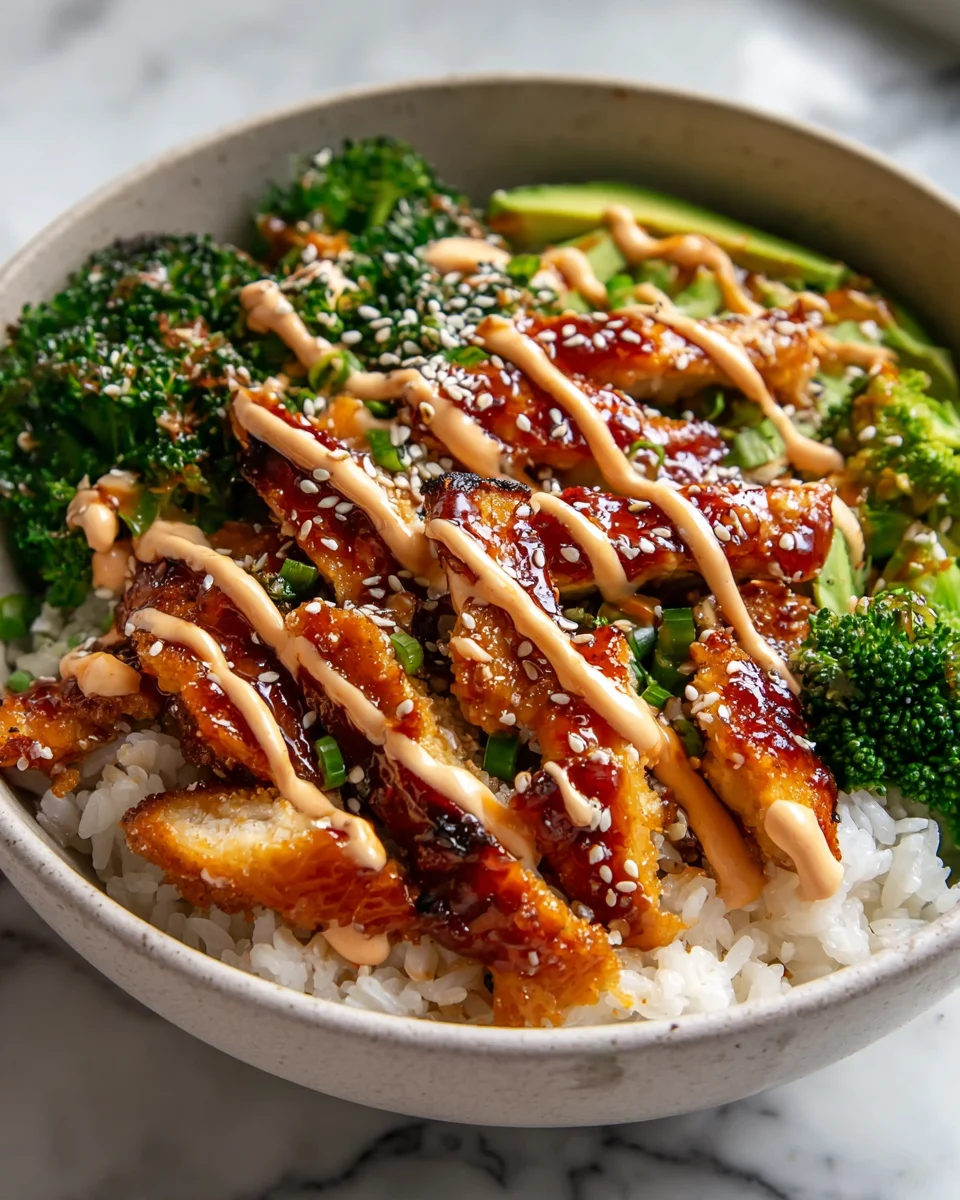 Gesunde Sticky Chicken Bowls – Lecker und Nährstoffreich!