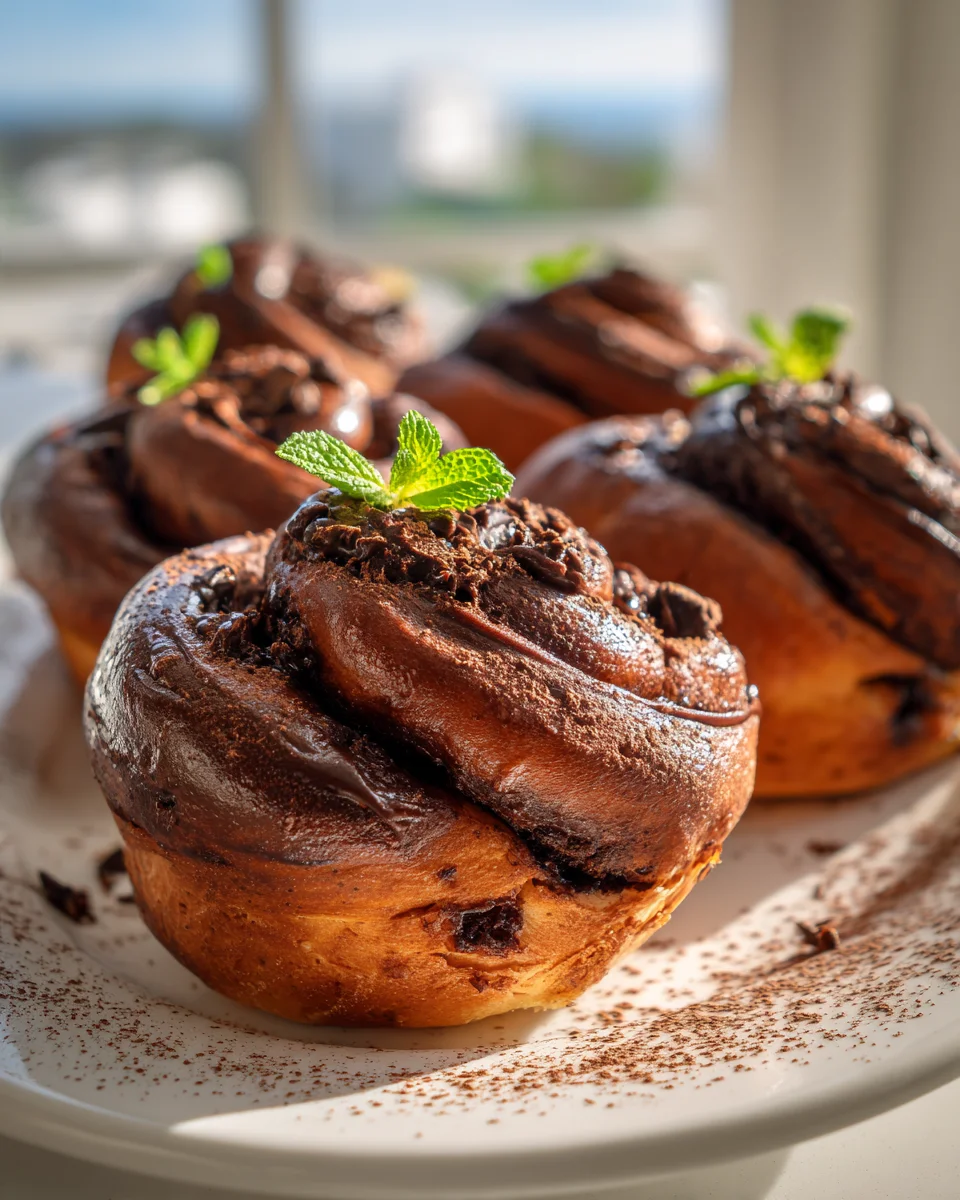 Dunkle Schoko Espresso Röllchen: Dein unwiderstehlicher Genuss!