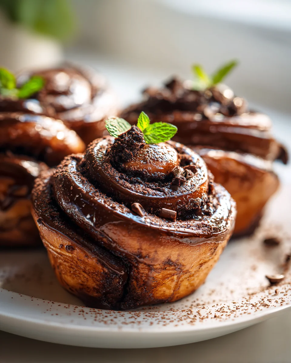 Dunkle Schoko Espresso Röllchen: Dein unwiderstehlicher Genuss!