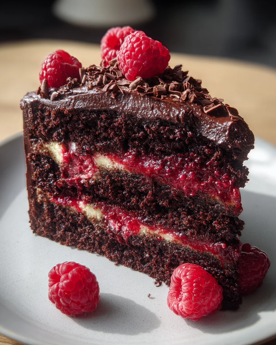 Reichhaltiger Schokoladen-Himbeer-Kuchen Rezept - unwiderstehlich!