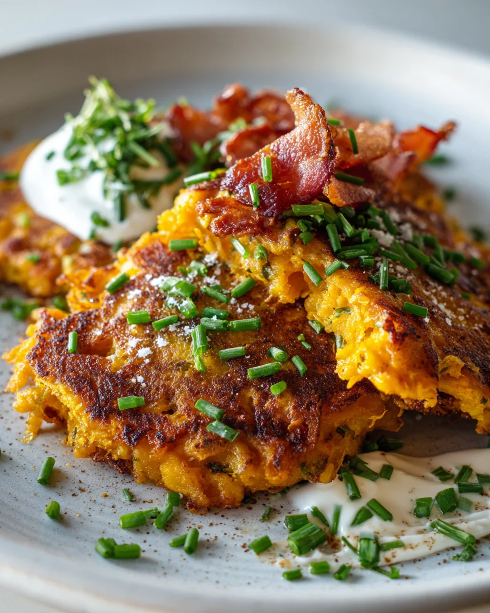 Kürbispuffer mit Rind & Kürbis: Rustikal & Herzhaft