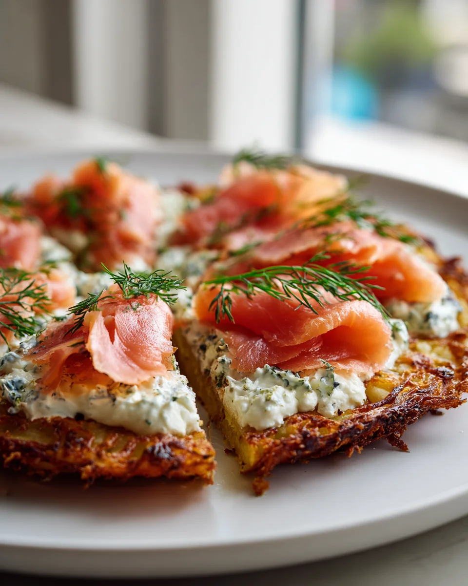 Rauchlachs Kartoffelpizza: Schnell, Cremig & Unwiderstehlich!
