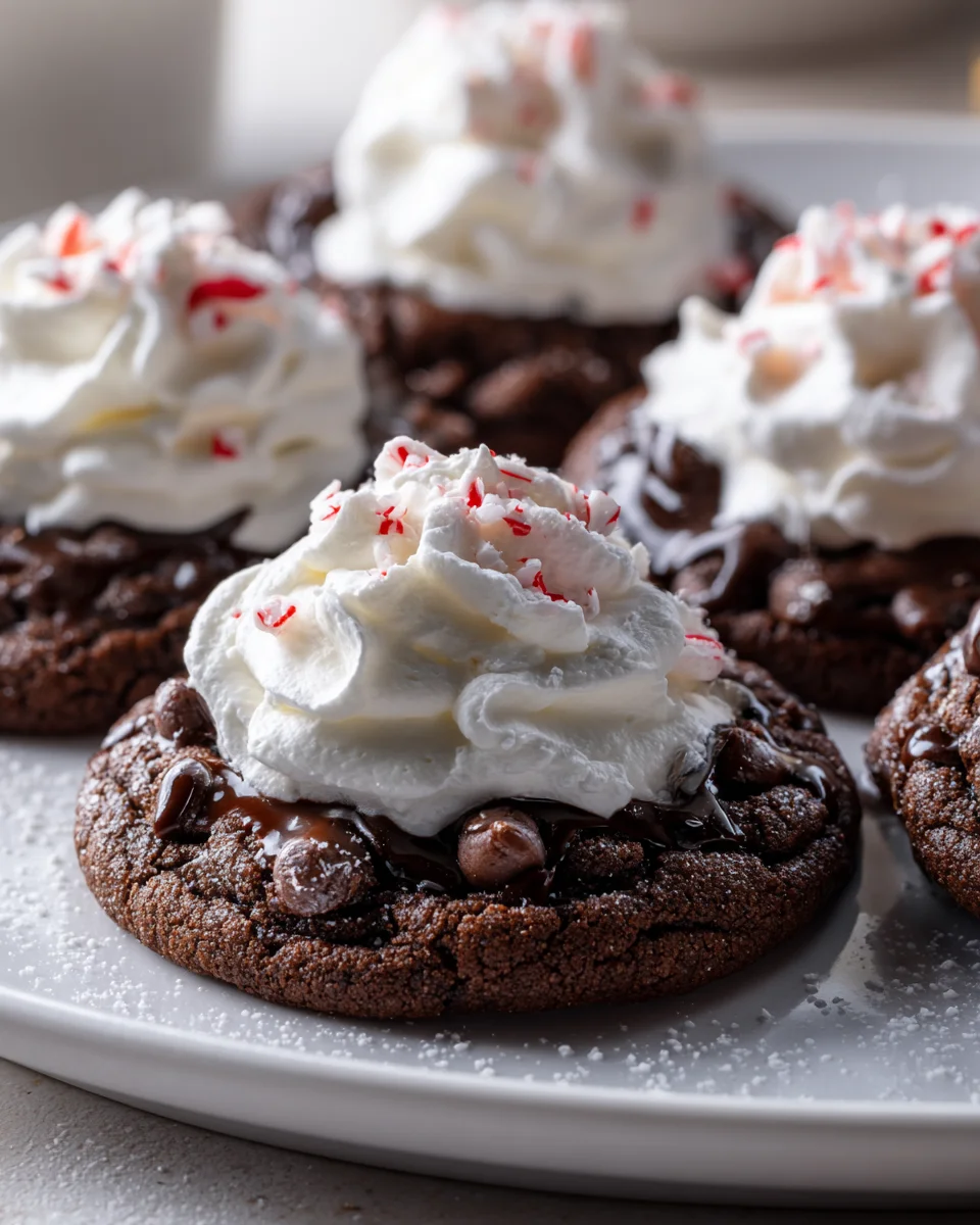 Himmlische Hot Cocoa Cookies mit Marshmallow Frosting