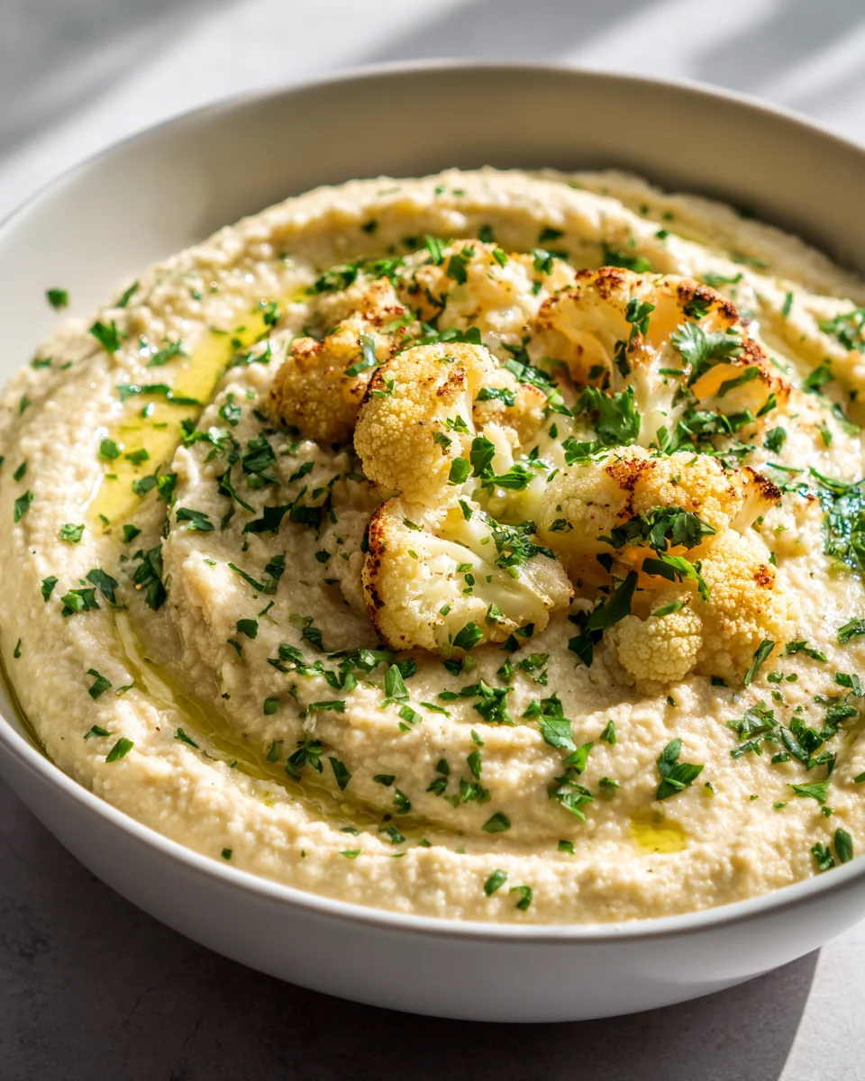 Leckere Low Carb Blumenkohl Kartoffel Bowl mit Kräutern