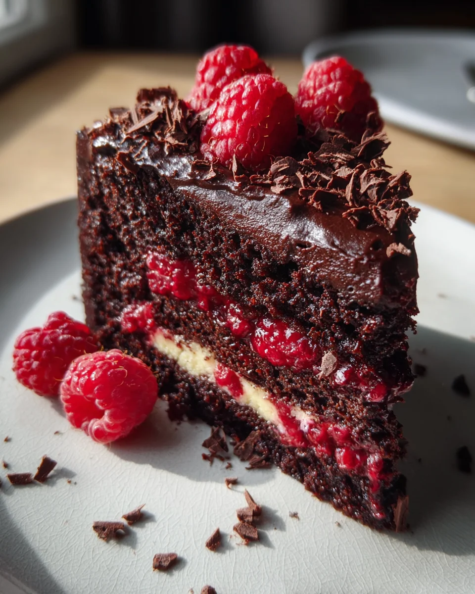 Reichhaltiger Schokoladen-Himbeer-Kuchen Rezept - unwiderstehlich!