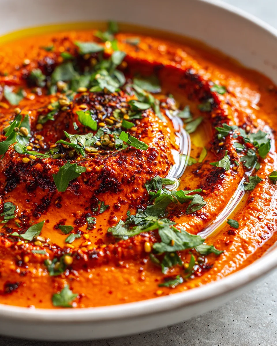 Authentische Marokkanische Harissa Sauce – Scharf & Aromatisch