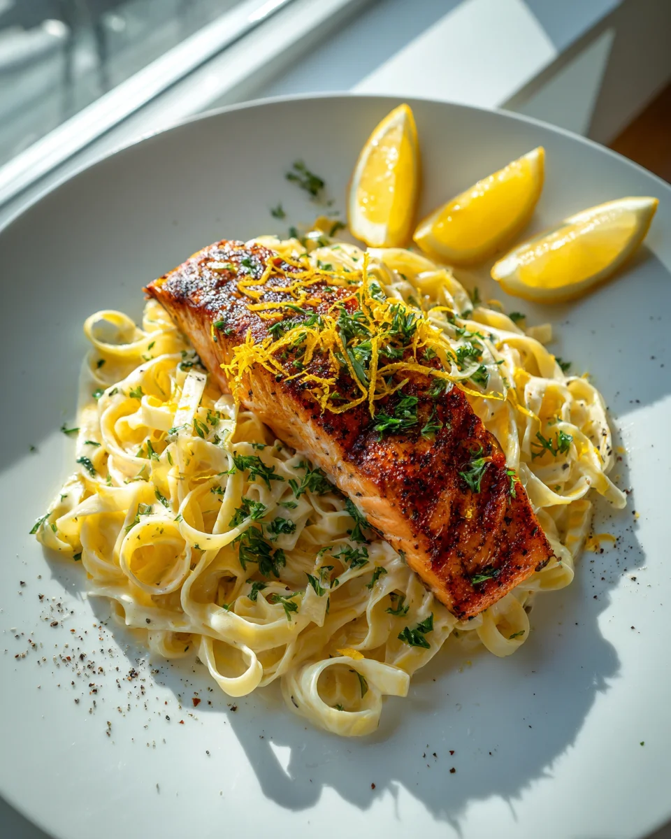 Cajun Lachs Zitronen Pasta: Dein unwiderstehliches Geschmackserlebnis!