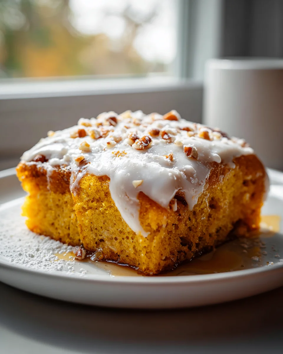 Saftiger Süßkartoffel-Honigbrötchenkuchen – Schnell & einfach