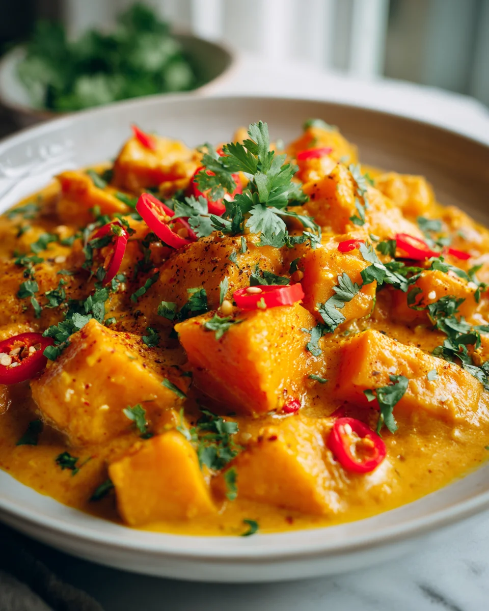 Kürbis Curry in Minuten: Schnell & einfach mit Kokosmilch