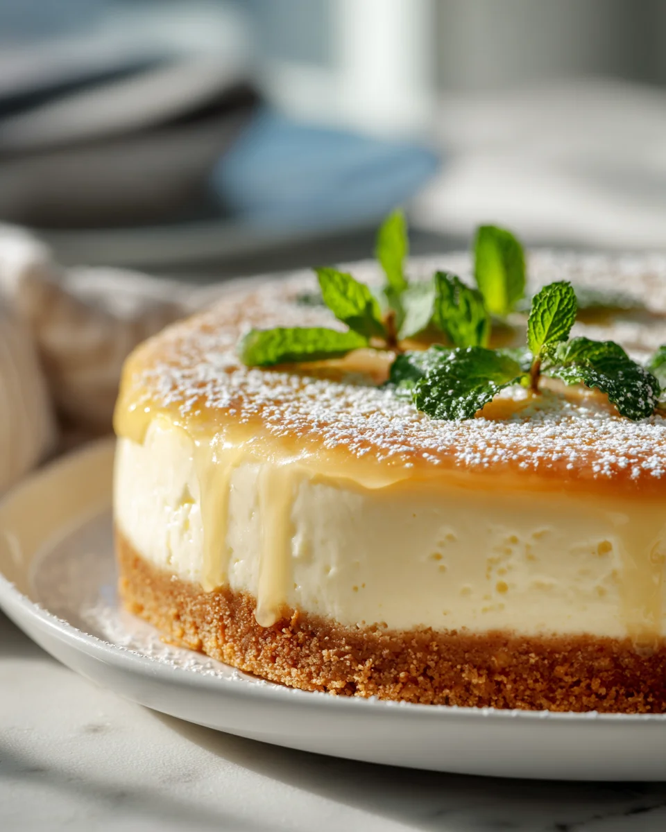 Cremeweicher Quark-Vanille Cheesecake Genuss
