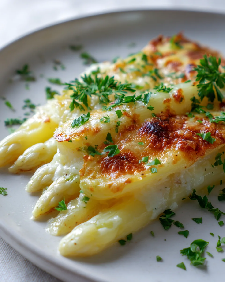 Spargel Kartoffel Auflauf mit Kräutern – Ein Genuss für Feinschmecker!