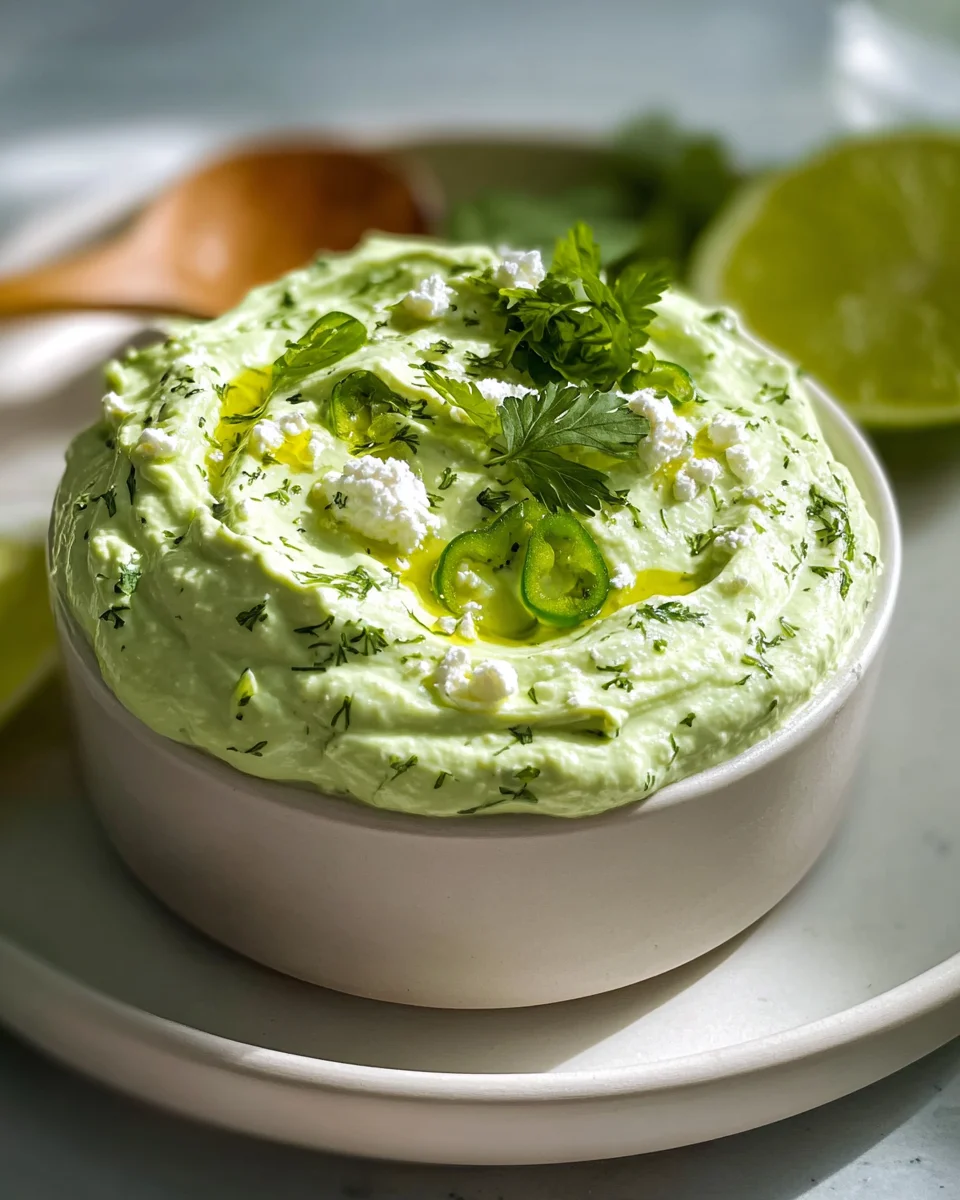Grüner Peruanischer Dip: Frisch, würzig und gesund genießen!