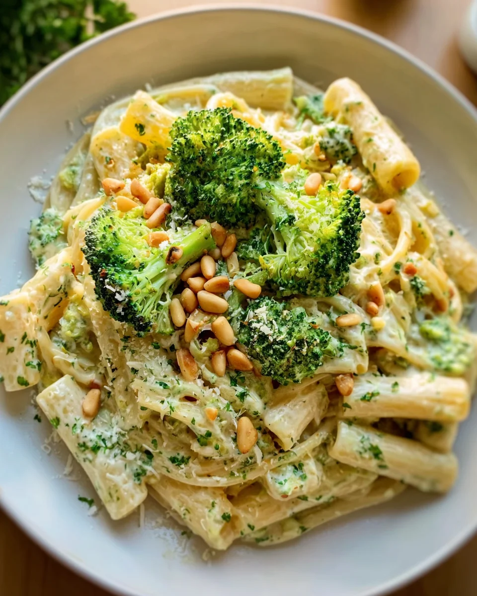 Cremige Brokkoli-Nudeln