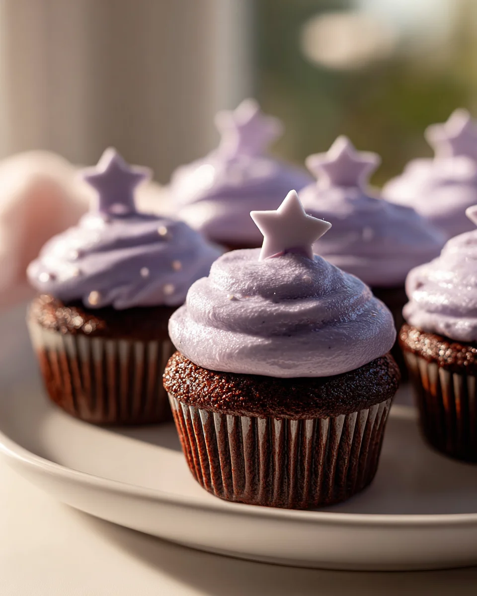 Mini Sleeping Draught Cupcakes für die Harry Potter Party!