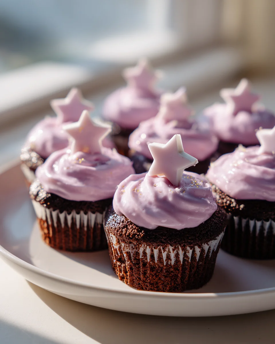 Mini Sleeping Draught Cupcakes für die Harry Potter Party!